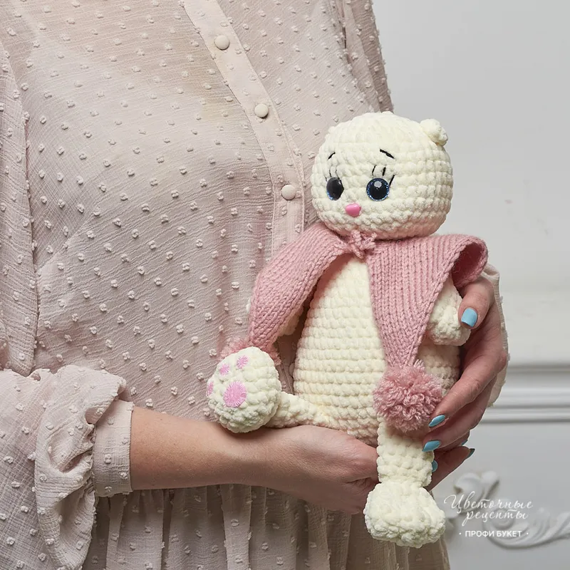 Мягкая игрушка ручной работы "Символ года Кот", фото 2 Мягкая игрушка ручной работы "Символ года Кот", фото 2