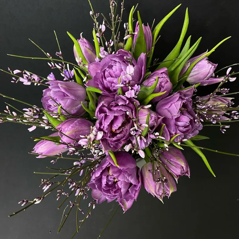 «Лавандовые сны» из пионовидных тюльпанов (15), фото 3 «Лавандовые сны» из пионовидных тюльпанов (15), фото 3